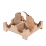 Cutting Chai Glass Set with wooden Stand - Image 6