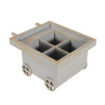 Drinks Serving Trolly (Silver) - Image 6