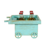 Drinks Serving Trolly (Light Blue) - Image 2