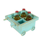 Drinks Serving Trolly (Light Blue) - Image 3