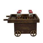 Drinks Serving Trolly (Brown) - Image 2