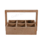 Drink Serving Tray 6 Section (Raw) - Image 3
