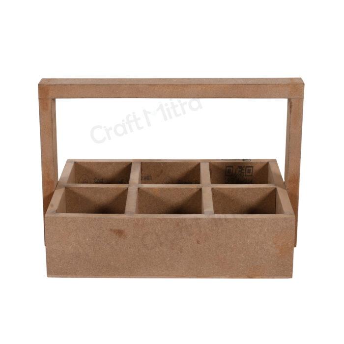 Drink Serving Tray 6 Section (Raw) - Image 3