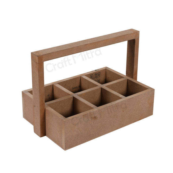Drink Serving Tray 6 Section (Raw) - Image 4