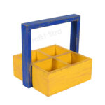 Drink Serving Tray 4 Section (Yellow) - Image 4