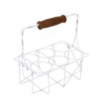 Cutting Chai Glass Set with Iron Stand - Image 2