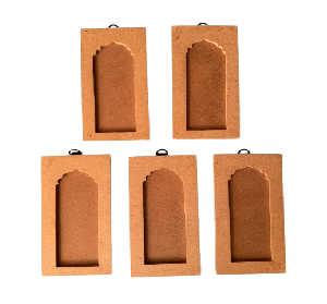 Jharokha without mirror (Set of 5)