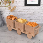 Snack Serving Wheel Tray (Raw)