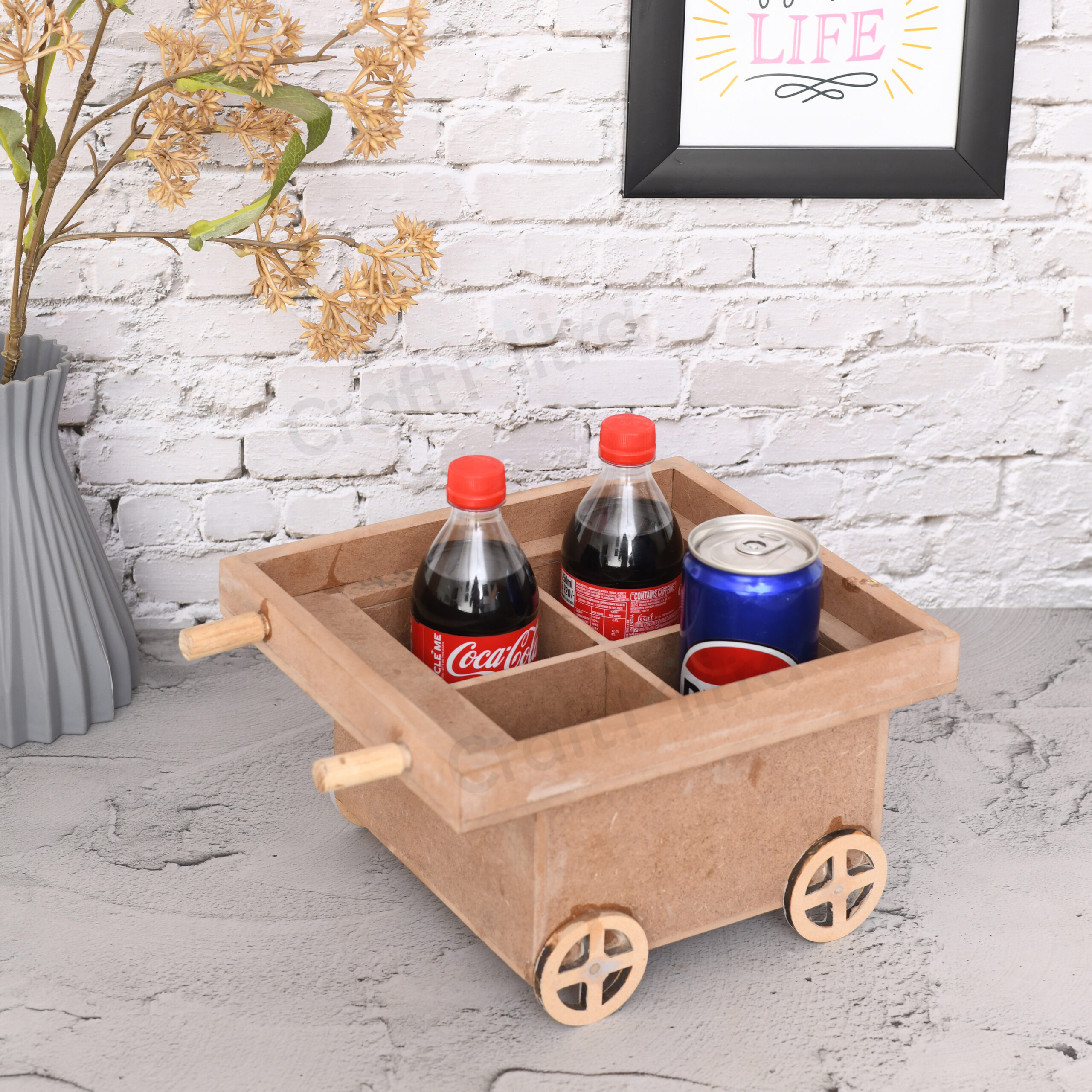 Drinks Serving Trolly (Raw) - Image 1