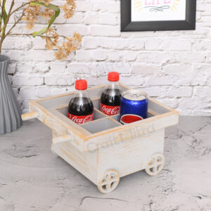 Drinks Serving Trolly (Silver)