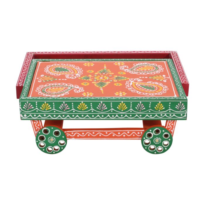 Orange Glass Holder Tray - Image 5