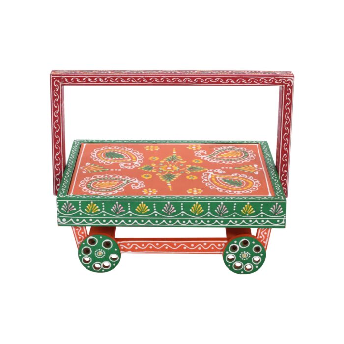 Orange Glass Holder Tray - Image 4