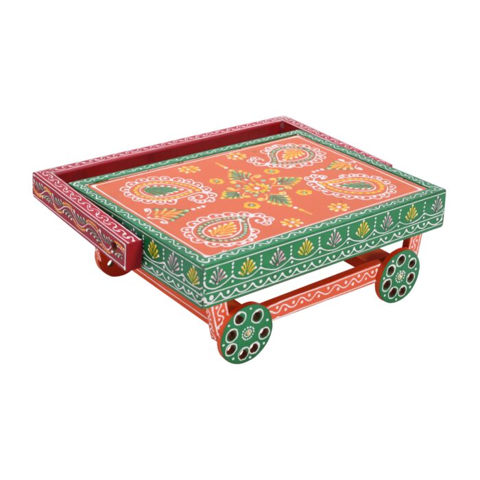 Orange Glass Holder Tray - Image 3
