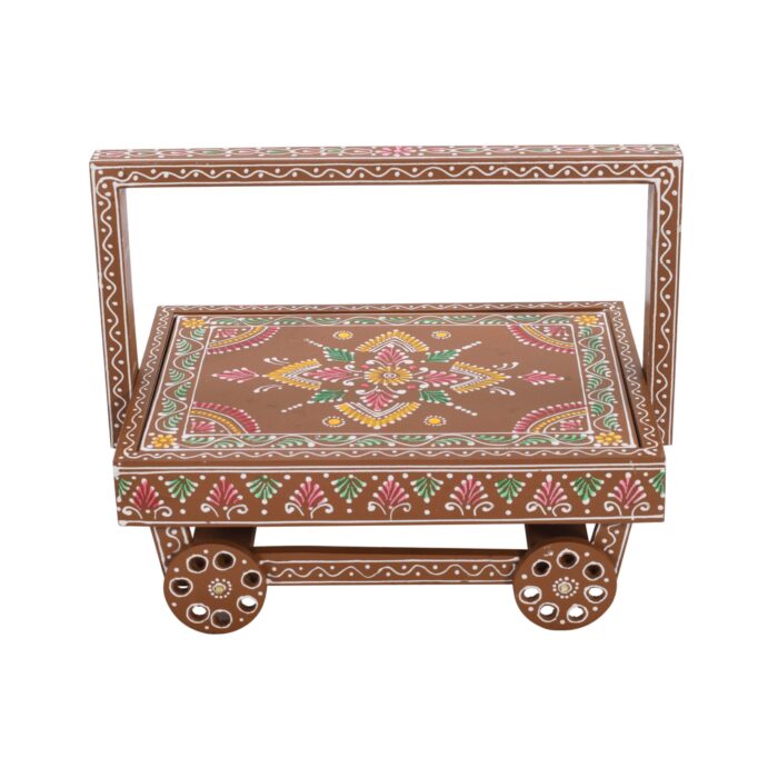 Light Brown Glass Holder Tray - Image 4