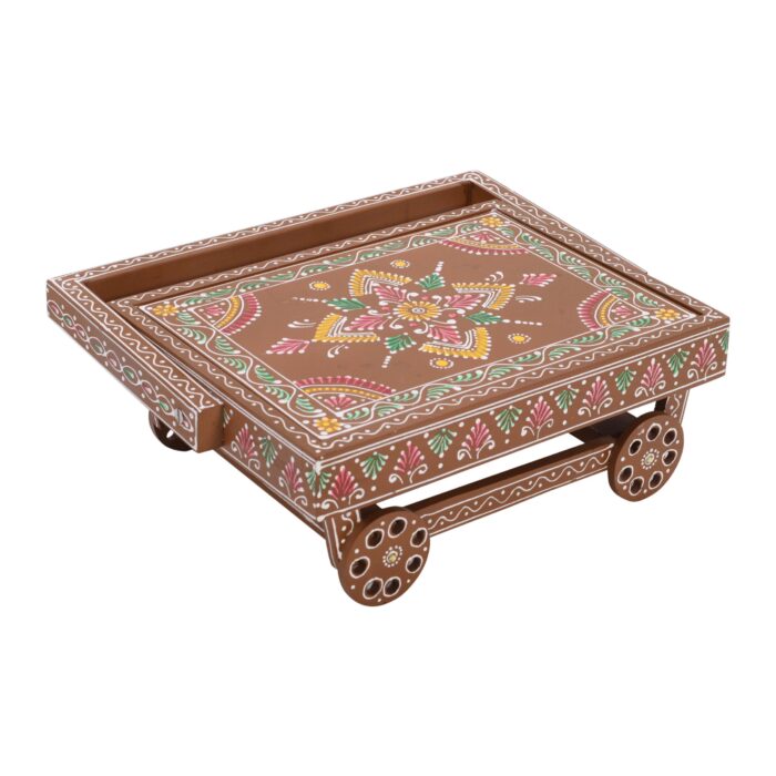 Light Brown Glass Holder Tray - Image 3