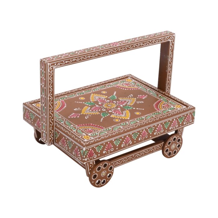 Light Brown Glass Holder Tray - Image 2