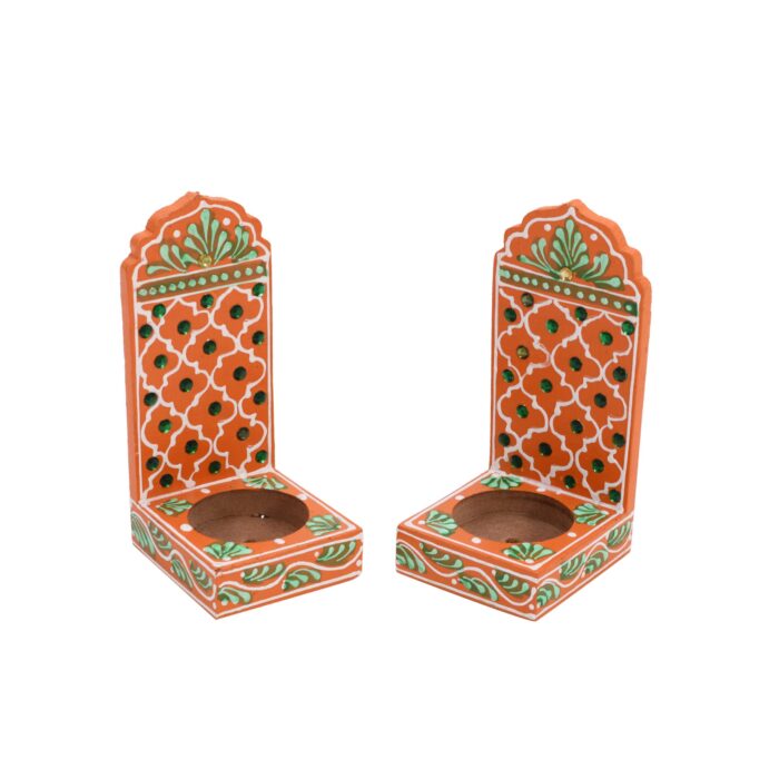 Jharokha T Light Holder (Pack of 2) - Image 2
