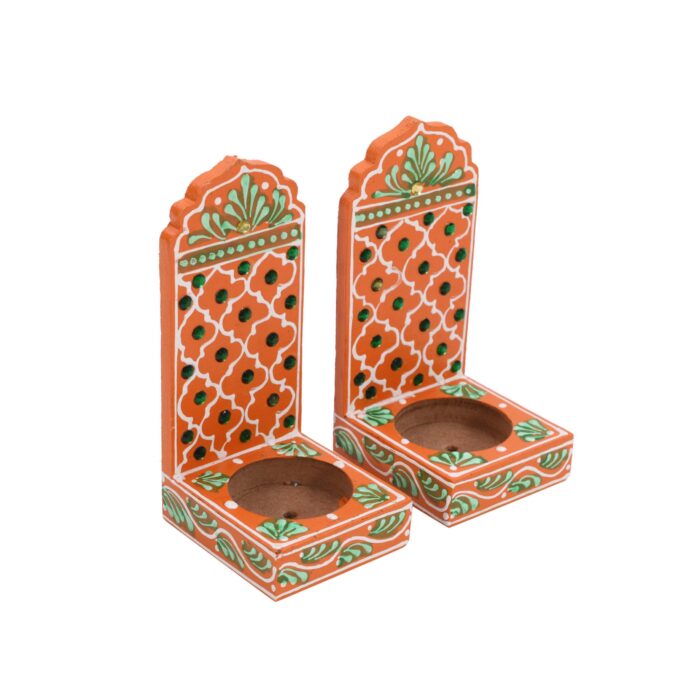 Jharokha T Light Holder (Pack of 2) - Image 3
