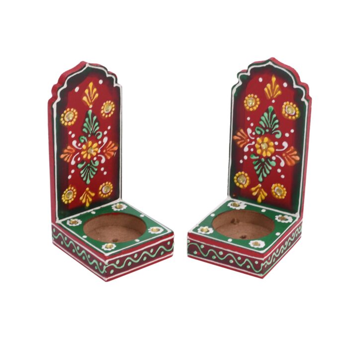 Jharokha T Light Holder (Pack of 2) - Image 2