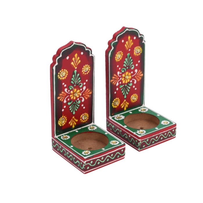 Jharokha T Light Holder (Pack of 2) - Image 3