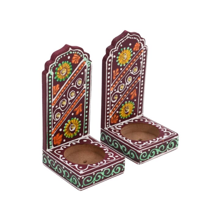Jharokha T Light Holder (Pack of 2) - Image 3