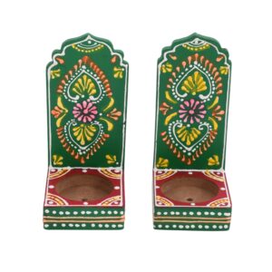 Jharokha T Light Holder (Pack of 2)