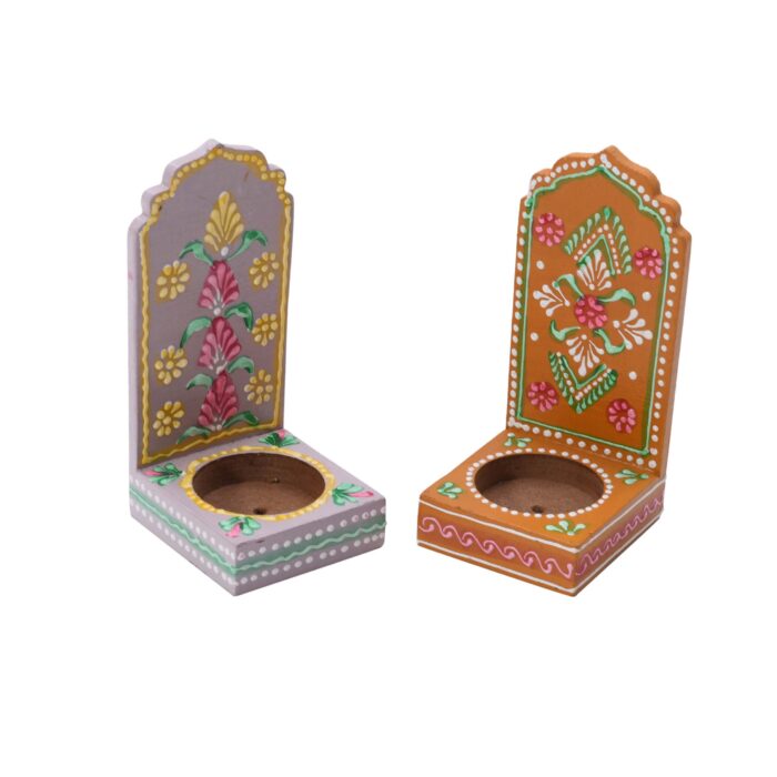 Jharokha T Light Holder (Pack of 2) - Image 2