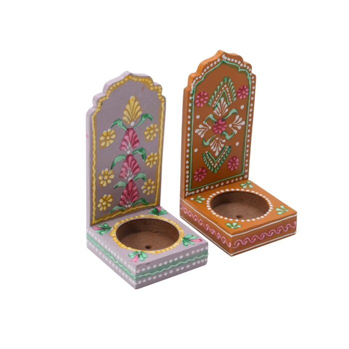 Jharokha T Light Holder (Pack of 2) - Image 3