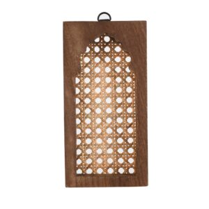 Brown Polished Ratan Jharokha