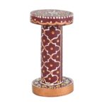 Maroon Candle Stand