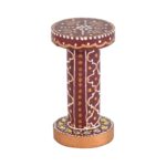 Maroon Candle Stand - Image 2