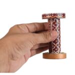 Maroon Candle Stand - Image 3