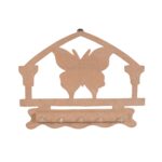 Raw Butterfly Key Holder