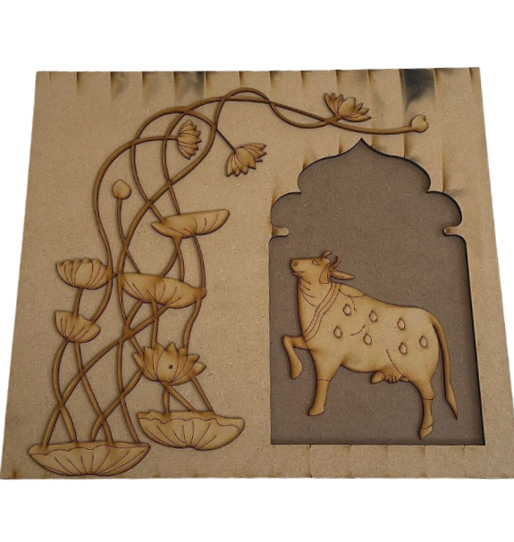 Raw Pichawi wall frame - Image 1