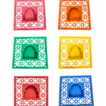 Colored Moroccan Jharokha