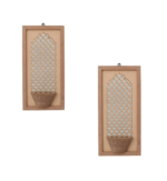 Moroccan Jaali Mirror Stand Set of 2