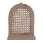 Rattan MDF Arch Wall Shelf