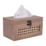 Rattan MDF Tissue Box