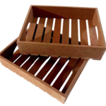 MDF Raw Strip Tray Set Of 6