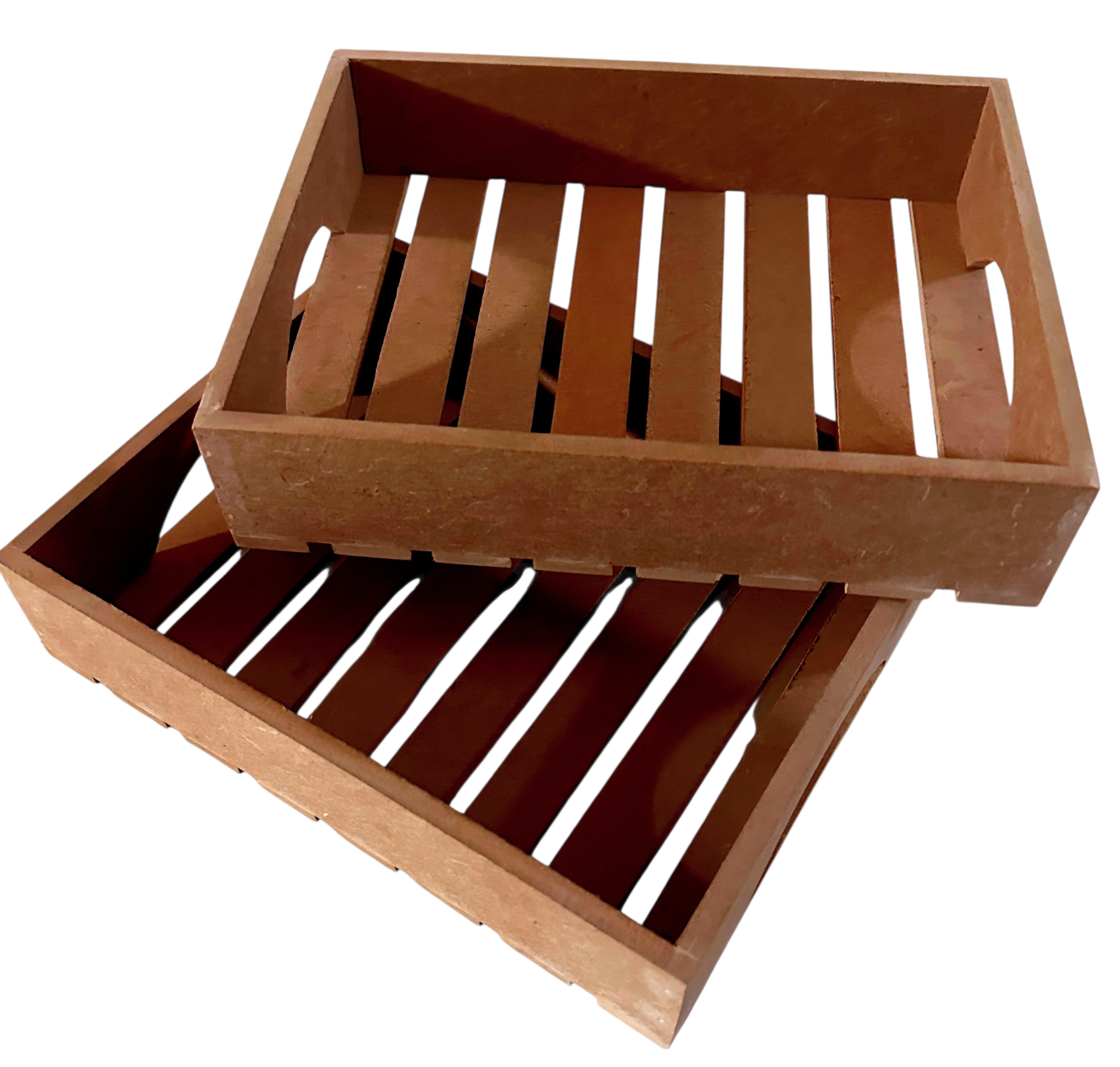 MDF Raw Strip Tray Set Of 6 - Image 1
