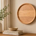 Craft Mitra Solid Wood Plate
