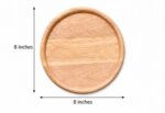 Craft Mitra Solid Wood Plate - Image 2