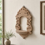 Hand Carved Wooden Jharokha