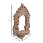 Hand Carved Wooden Jharokha - Image 2