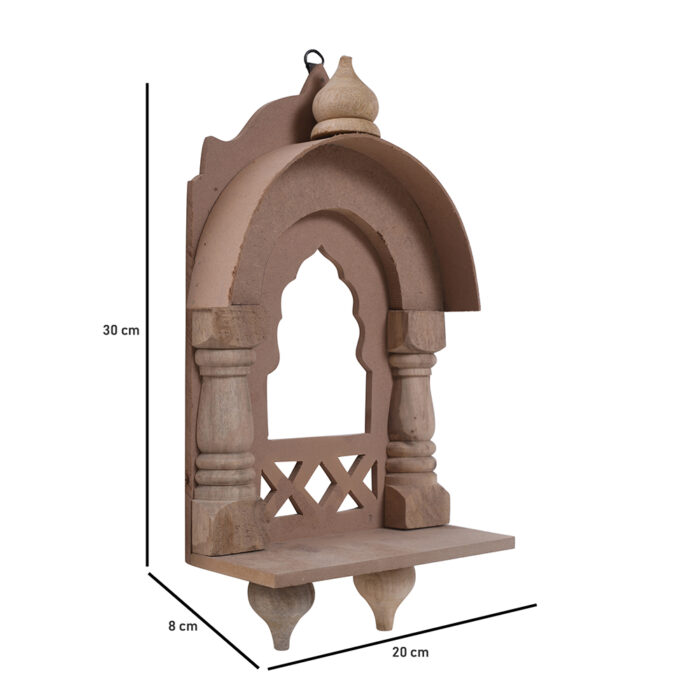 MDF Wooden Hand Carved Jharokha - Image 2
