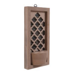 Hand Carved Moroccan Jaali Stand - Image 4
