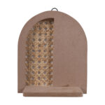 Raw MDF Rattan Shelf - Image 4
